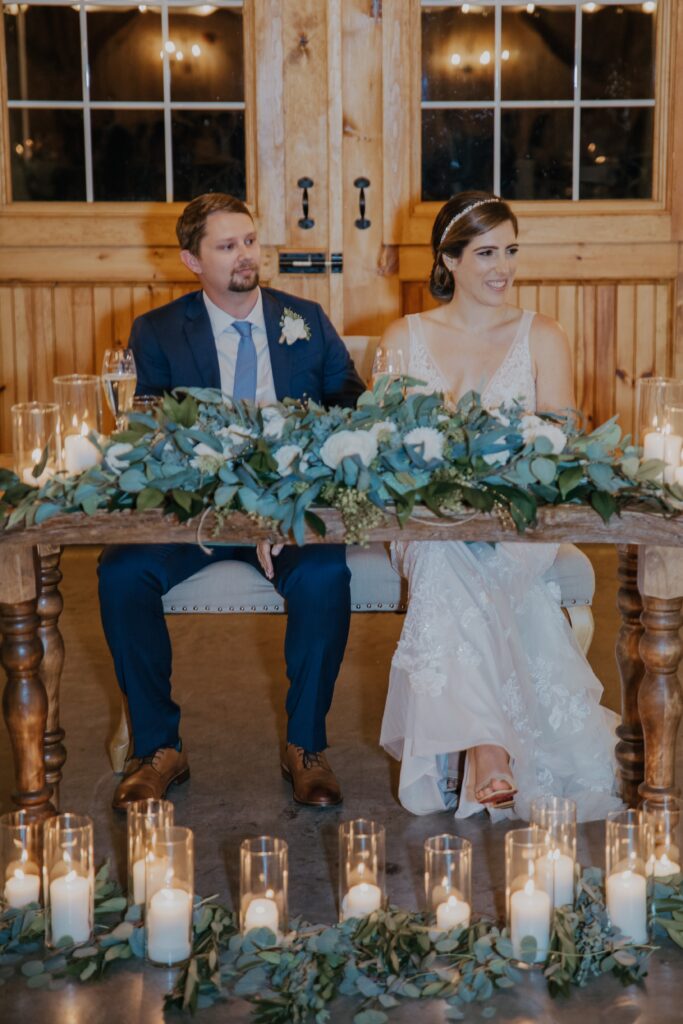 wood flower decor for connecticut wedding venues